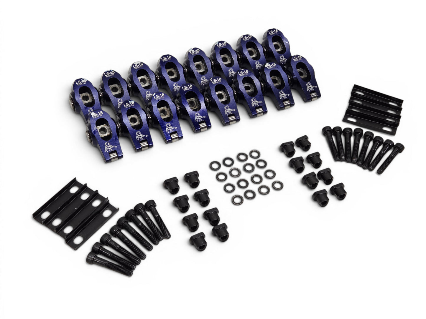 1.8 LS1 LS2 LS6 LS Race Series Rocker Arm 8mm Non Adjustable Scorpion