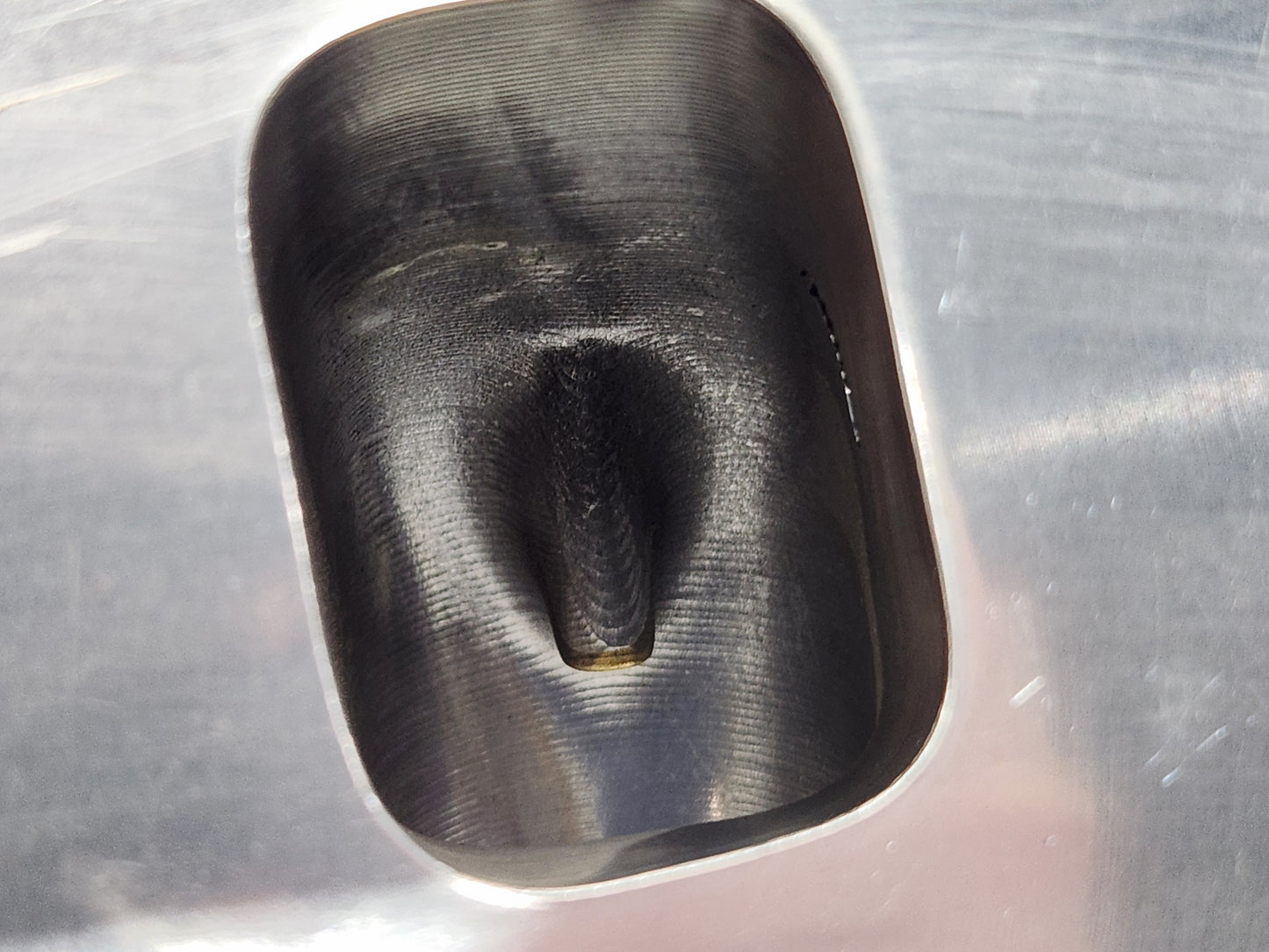 GM SB2.2 SBC CNC Performance Cylinder Head 12480011 - Clear Coated for Display