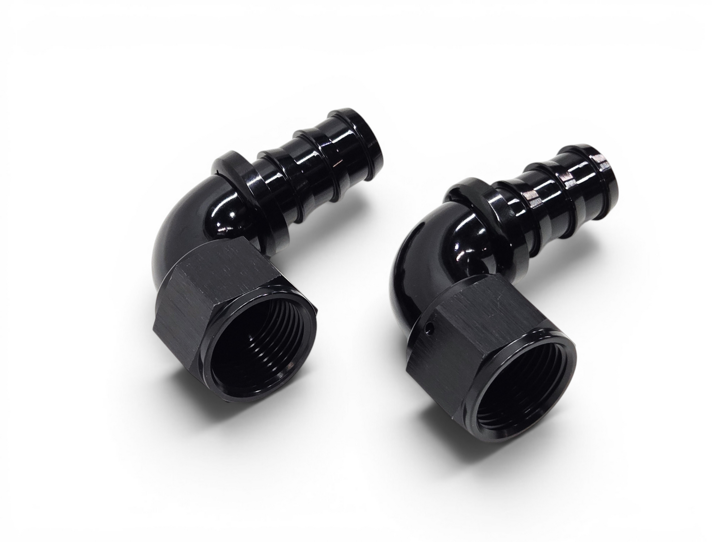 -12 AN Swivel Female to barb 3/4'' Push on Lock Hose End Full Flow Fitting