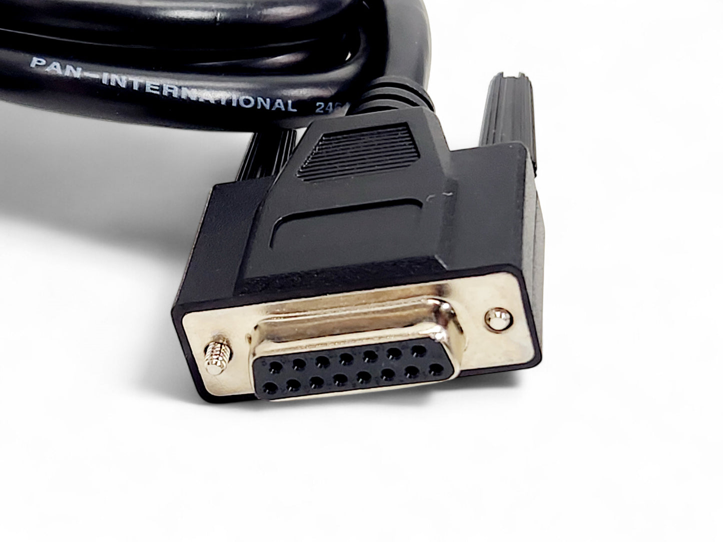 OBD II OBD2 16 Pin Male to 15 Pin dB15Pin Female Extension Cable 3.25ft.