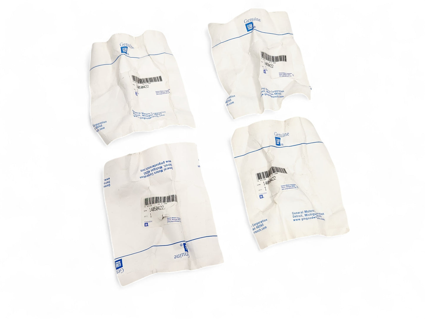 1984-1992 Corvette Air Condition Compressor Hoses Factory Bolts OEM GM - Lot of 4