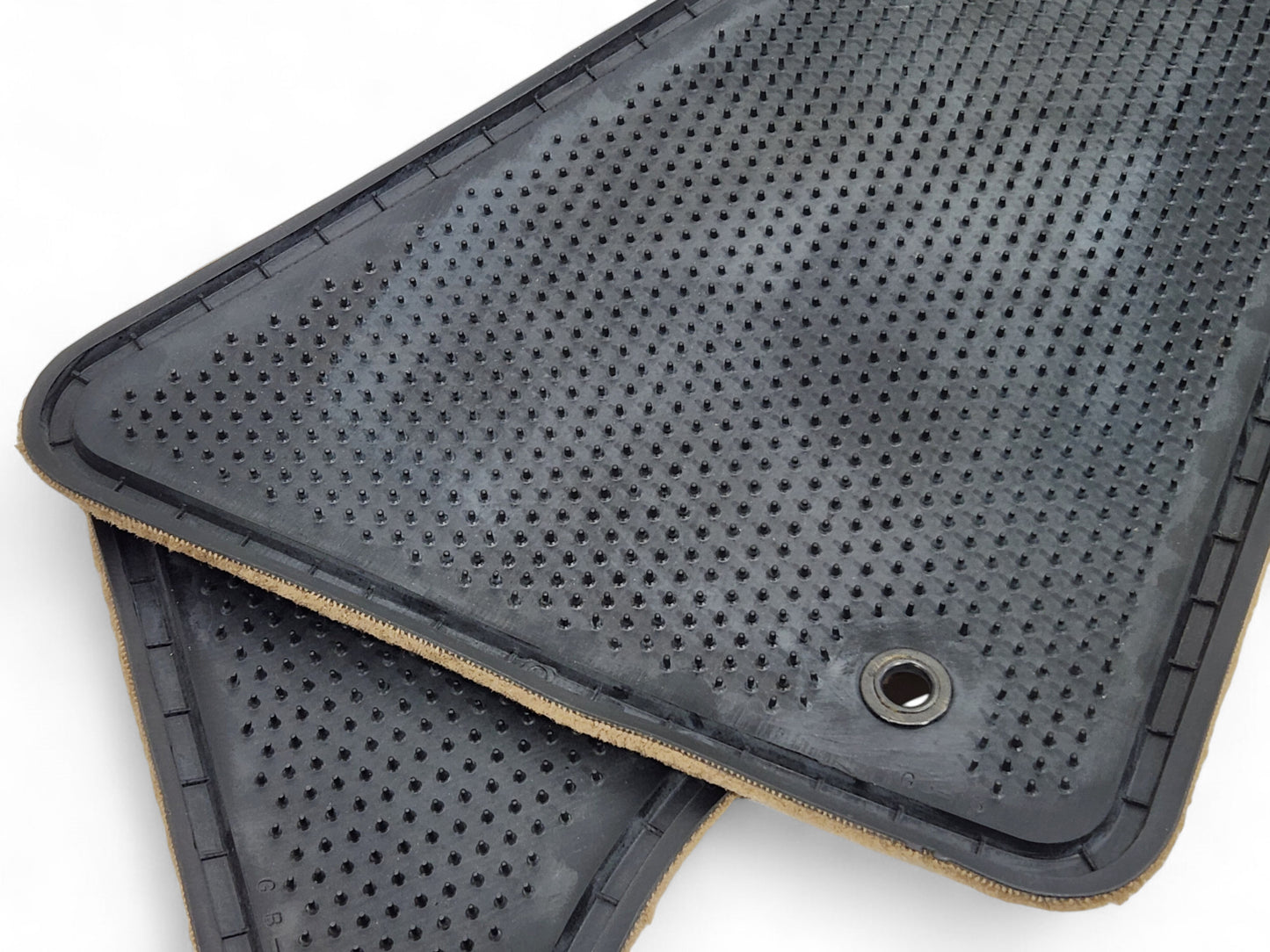 1990-1996 Chevy Corvette C4 Tan Carpeted Floor Mats Low Miles Original