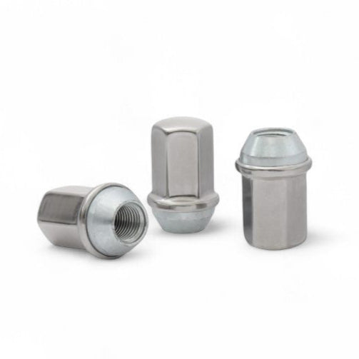 20 - 14mm x 1.5 Stainless Steel Cap Truck SUV Factory Lug Nuts OEM GM