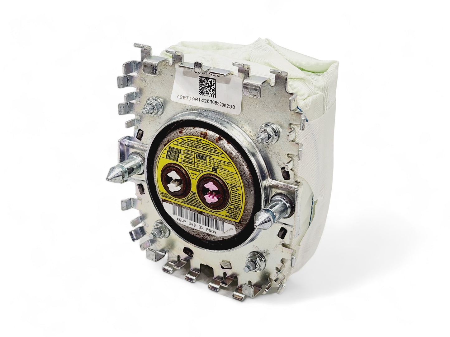 2006-2012 Chevy Corvette C6 Ebony Steering Wheel Airbag OEM GM 25989539