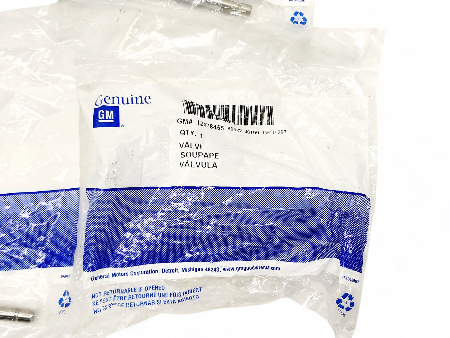 2006-2013 Chevy Corvette C6 LS7 7.0L Exhaust Valve OEM GM 12578455 - Set of 8