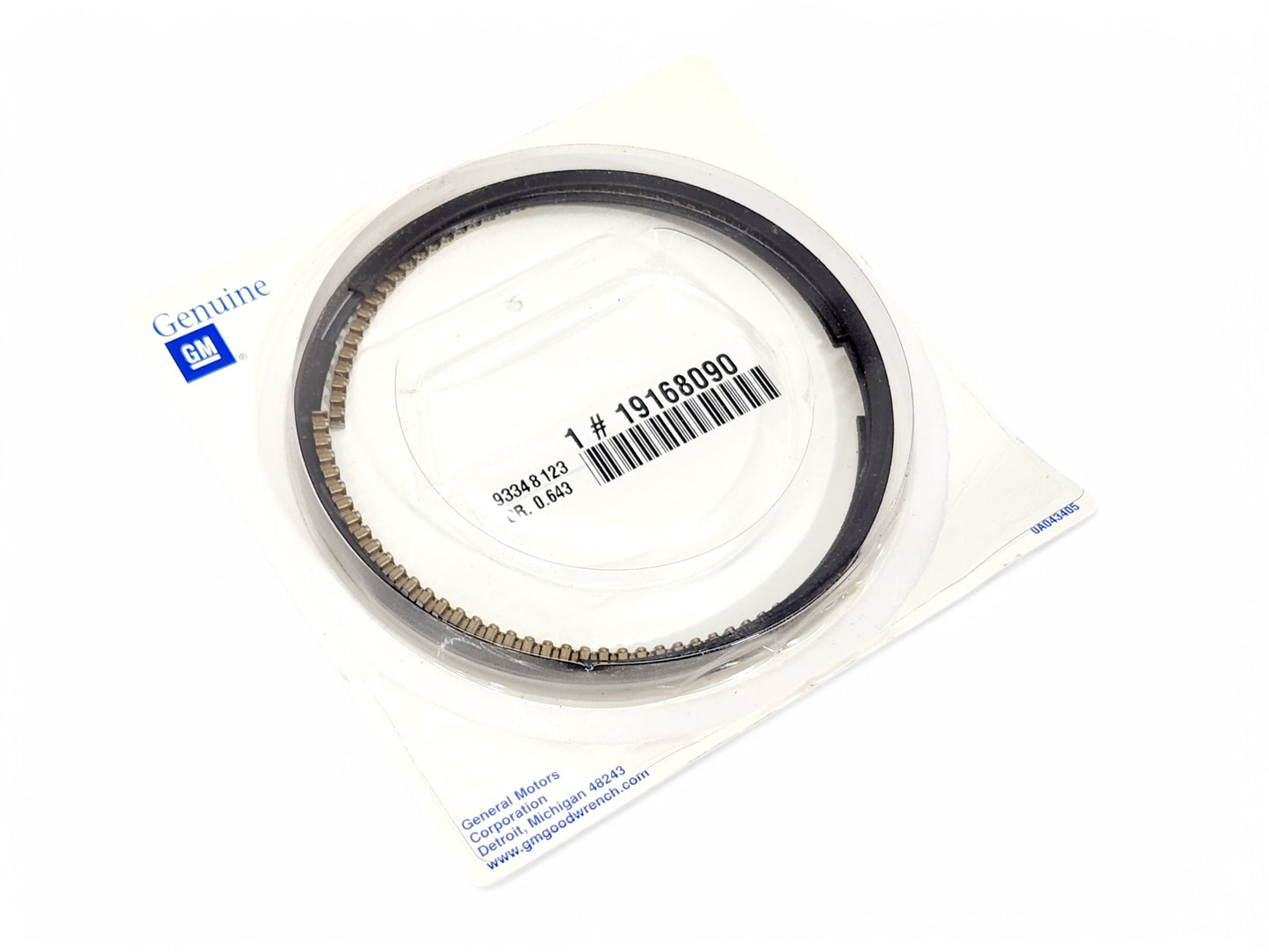 2008-2017 Engine Piston Ring Kit Genuine OEM GM 19168090