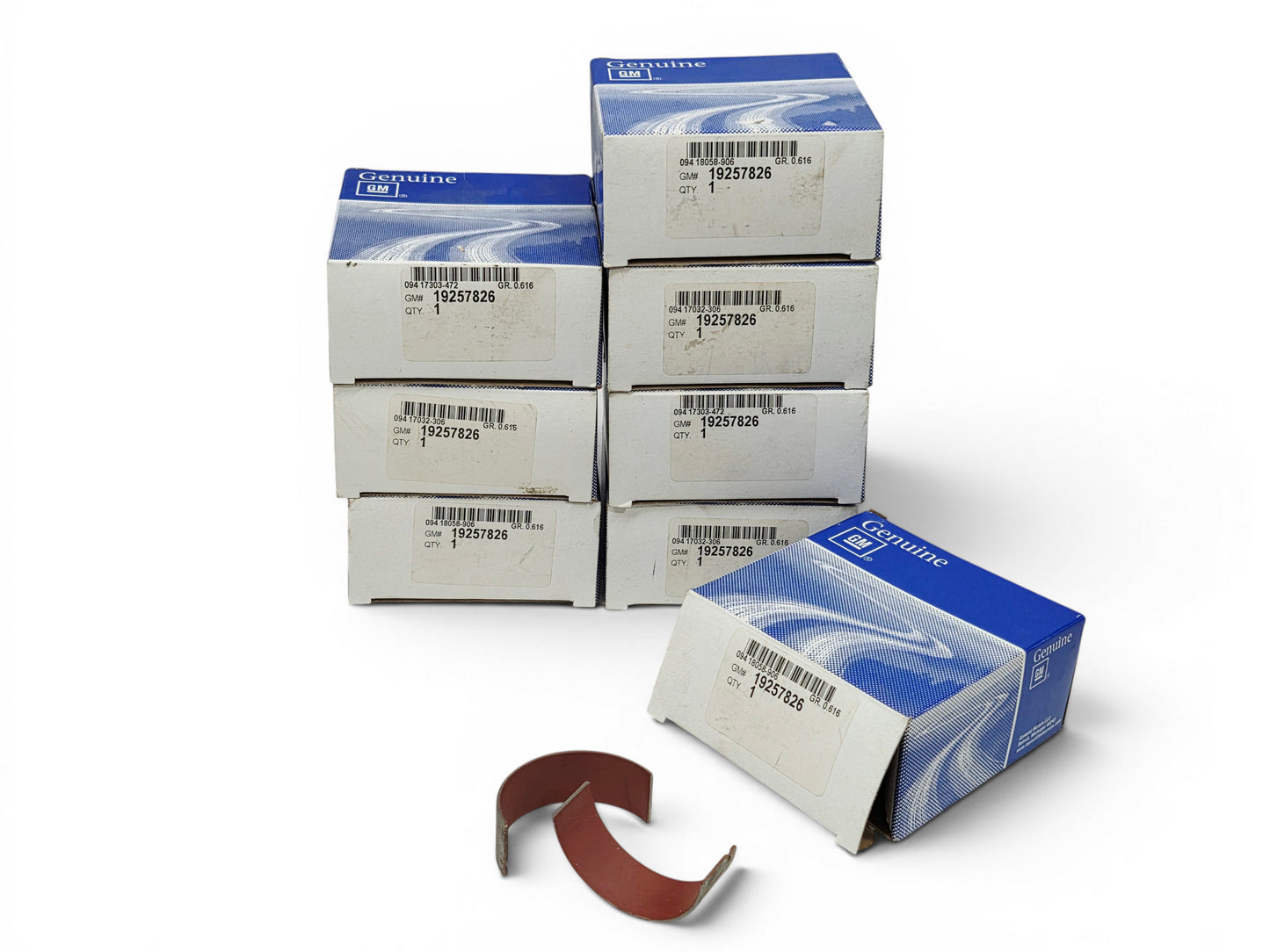 2014-2018 Gen V LT1 L86 LT4 6.2L Connecting Rod Bearings OEM GM - Set of 8
