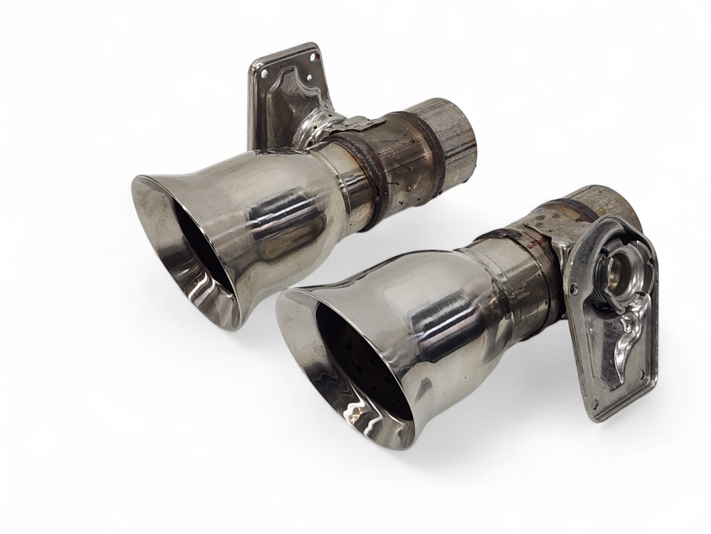 2014-2019 Chevy Corvette C7 Exhaust Tips with NPP Exhaust Valves OEM GM