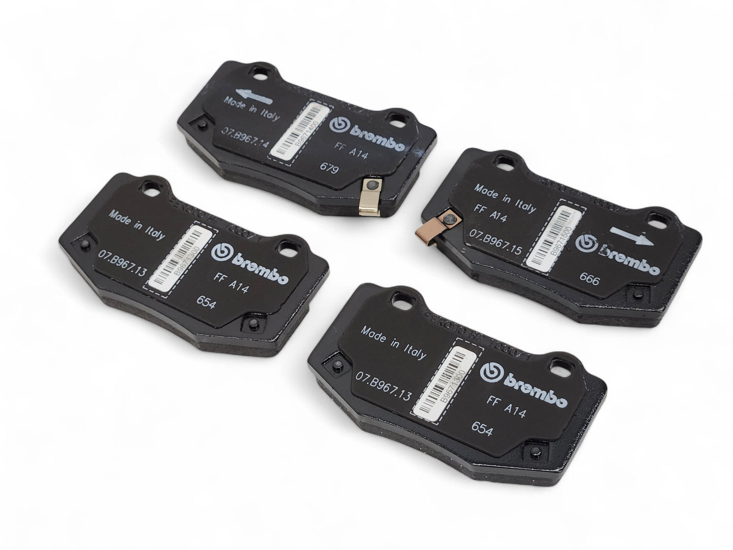 ATS Camaro Corvette Brembo Rear Brake Pad Set 171-1127 OEM