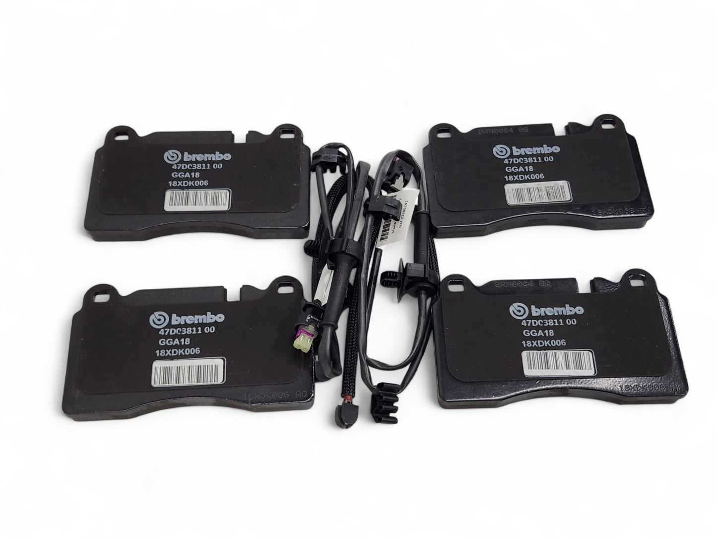 2019 Chevy Corvette ZR1 Rear Brake Pads for Carbon Ceramic Rotors OEM Brembo