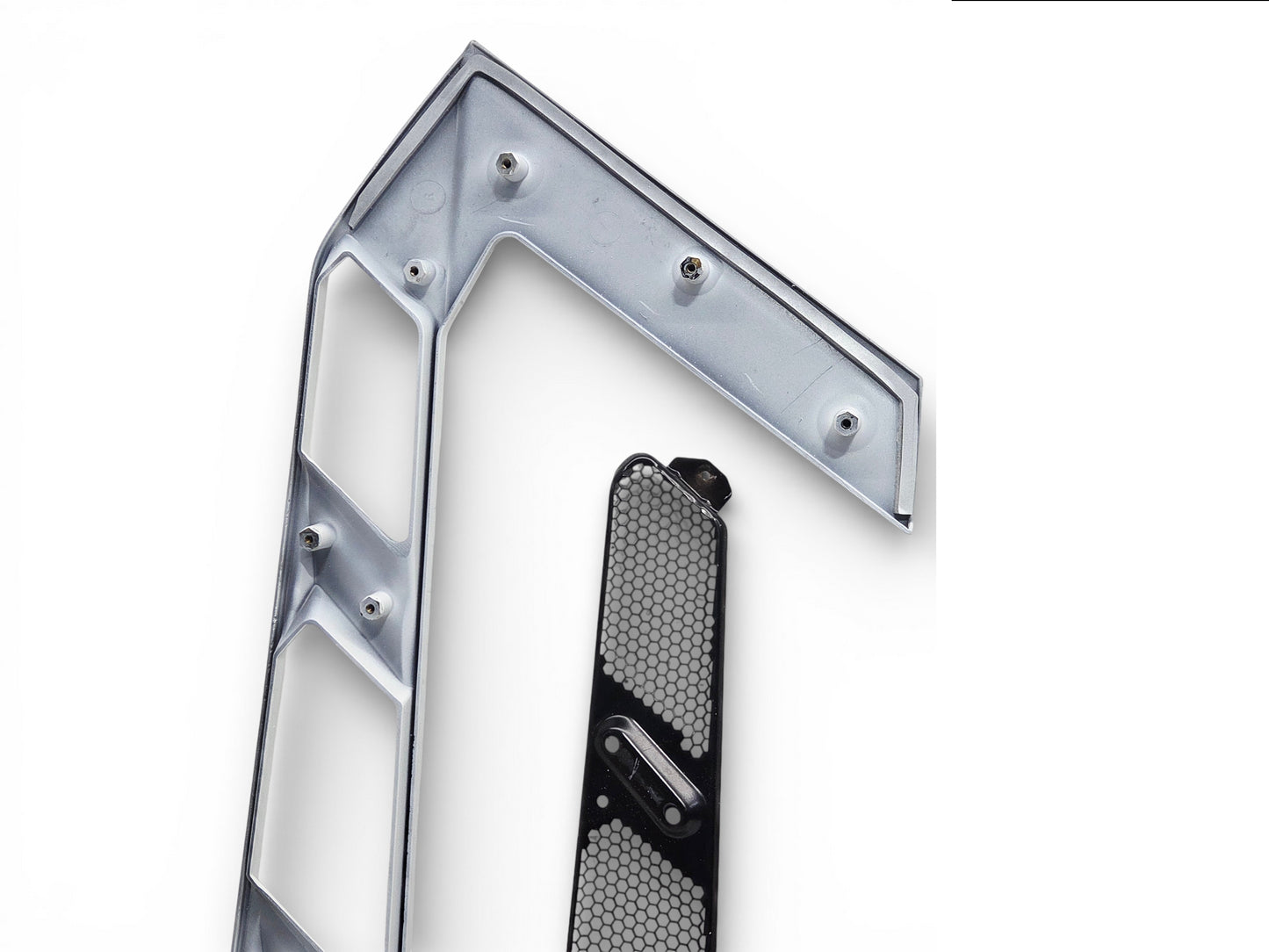 2020-2026 Corvette C8 Coupe Engine Cover trim and Mesh Artic White OEM GM