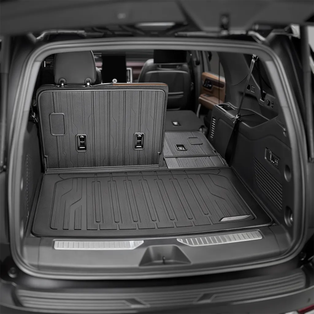 2021-2026 GMC Yukon XL Integrated Cargo Liner 85783766 Black w/ GMC Logo OEM GM