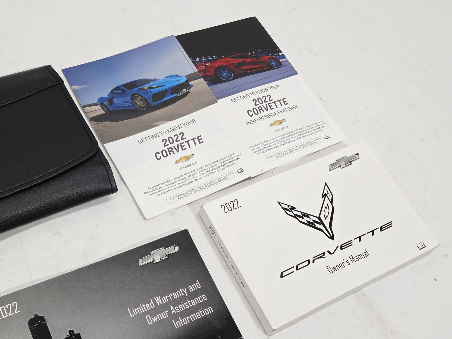 2022 Chevy Corvette C8 Stingray Owners Manual Guide Book Portfolio OEM GM