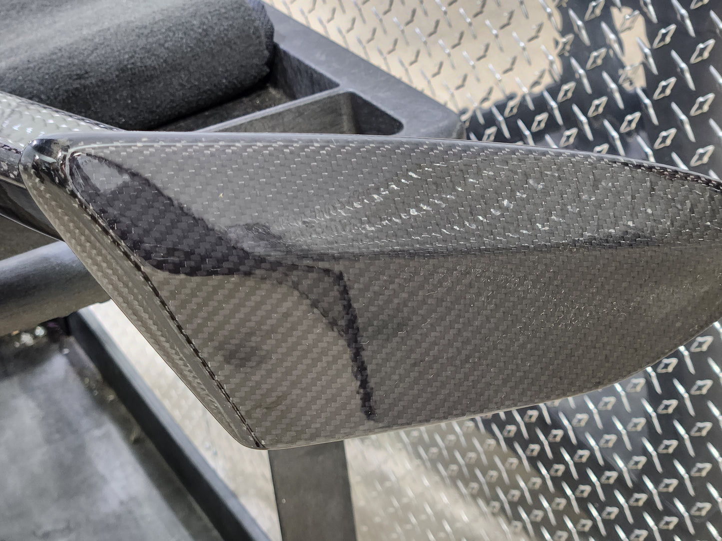 2023-2025 Corvette C8 Z06 Z07 Exposed Carbon Fiber High Wing OEM GM