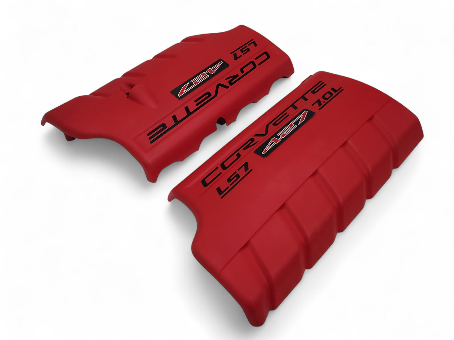 2006-2013 Corvette C6 Z06 LS7 7.0L Red Engine Fuel Rail Covers