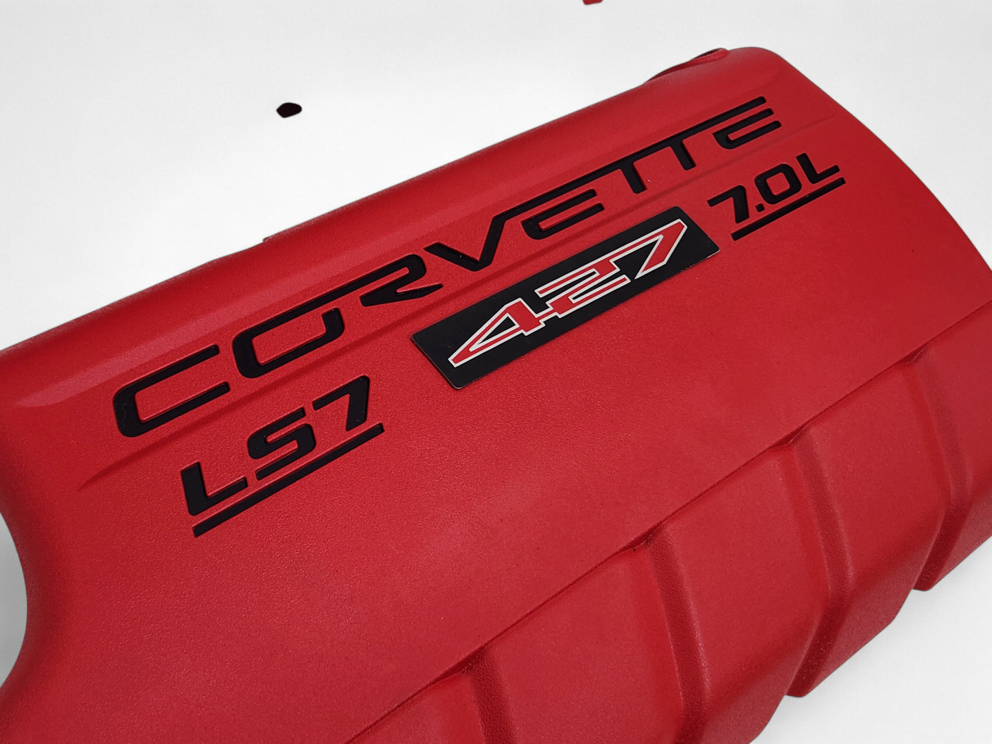 2006-2013 Corvette C6 Z06 LS7 7.0L Red Engine Fuel Rail Covers