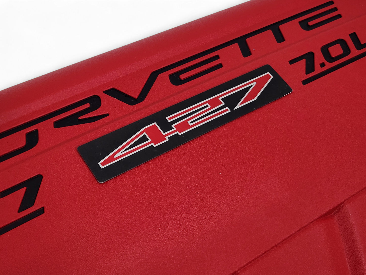 2006-2013 Corvette C6 Z06 LS7 7.0L Red Engine Fuel Rail Covers