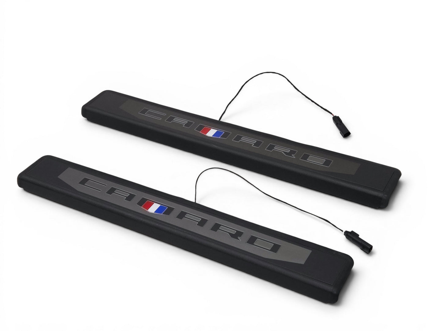 2016-2024 Chevrolet Camaro Coupe Illuminated Door Sill Plates 84127637 *READ*