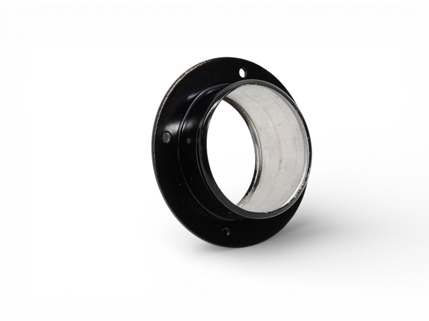 3.5" Cold Air Intake Tube Duct Filter Mounting Adapter Flange Bead Rolled Lip