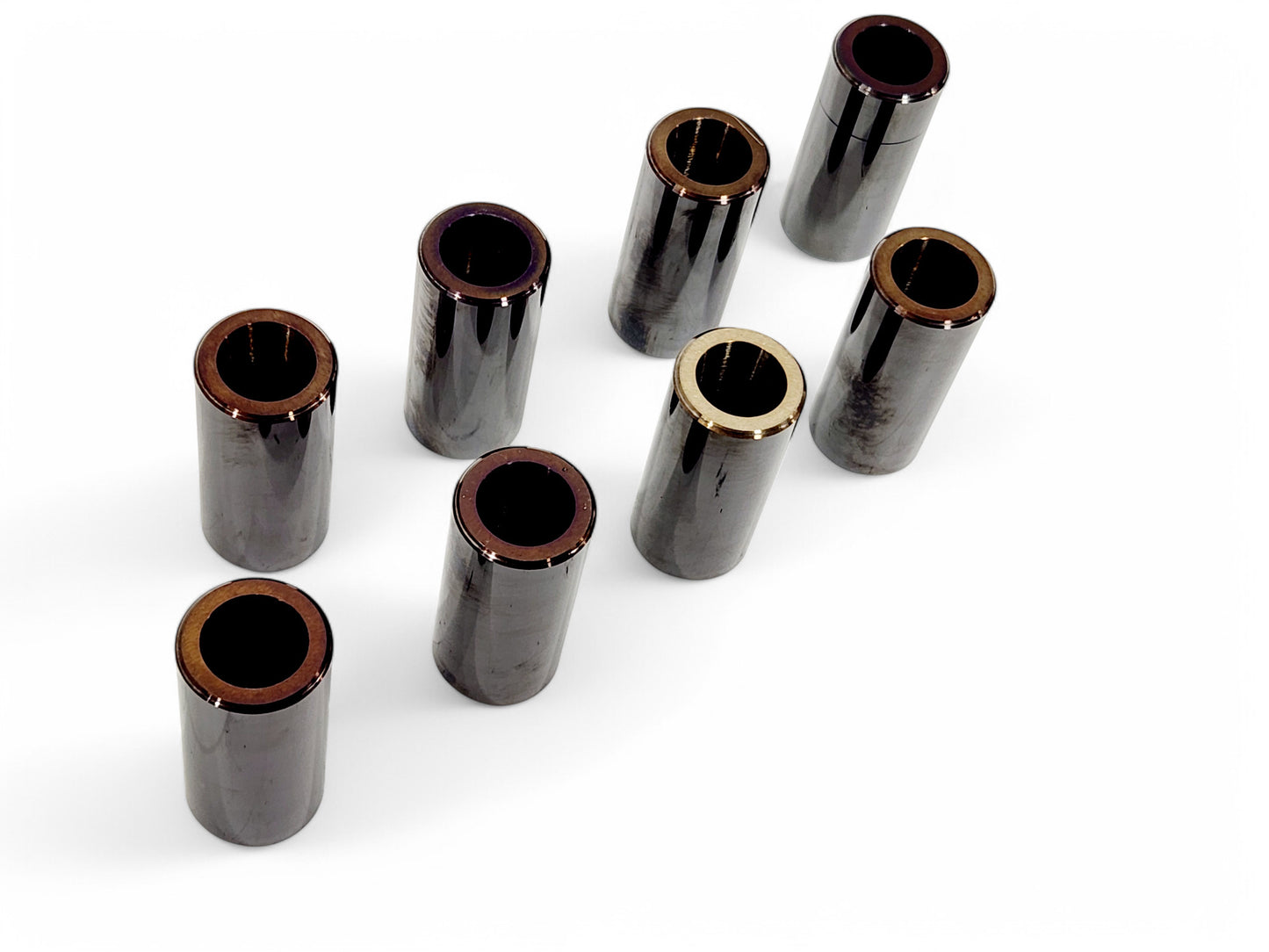 8 Casidiam Coated Piston Wrist Pins .928 x 2.000 x .200 Wall 110 Grams