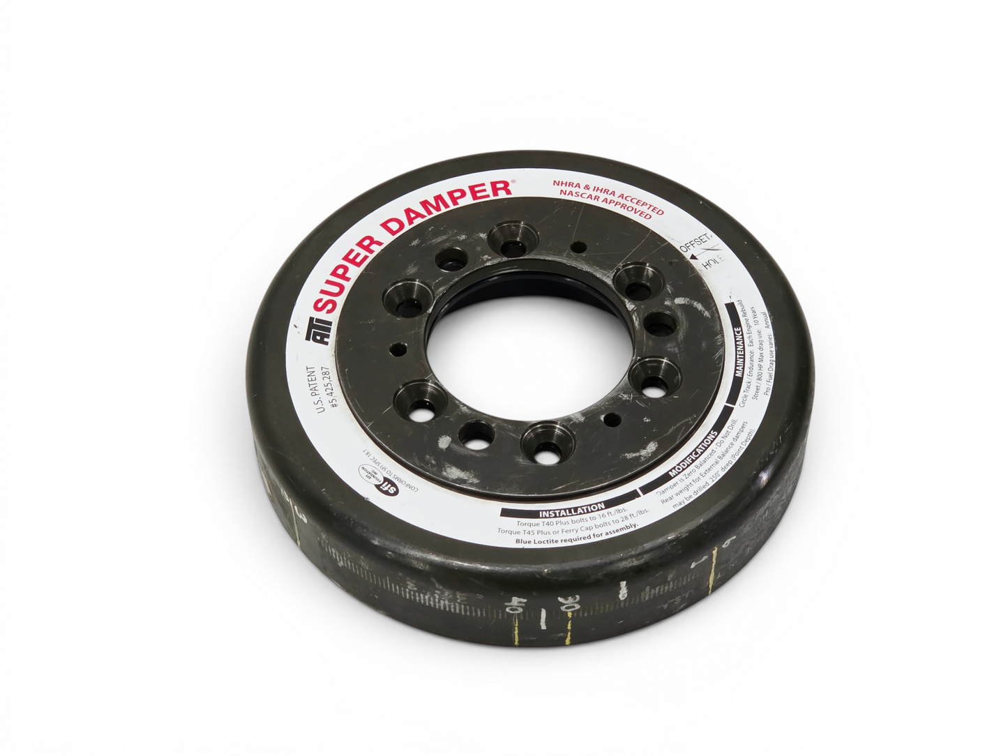 ATI 7.074" Diameter Damper 3 Ring Shell Assembly Chevy