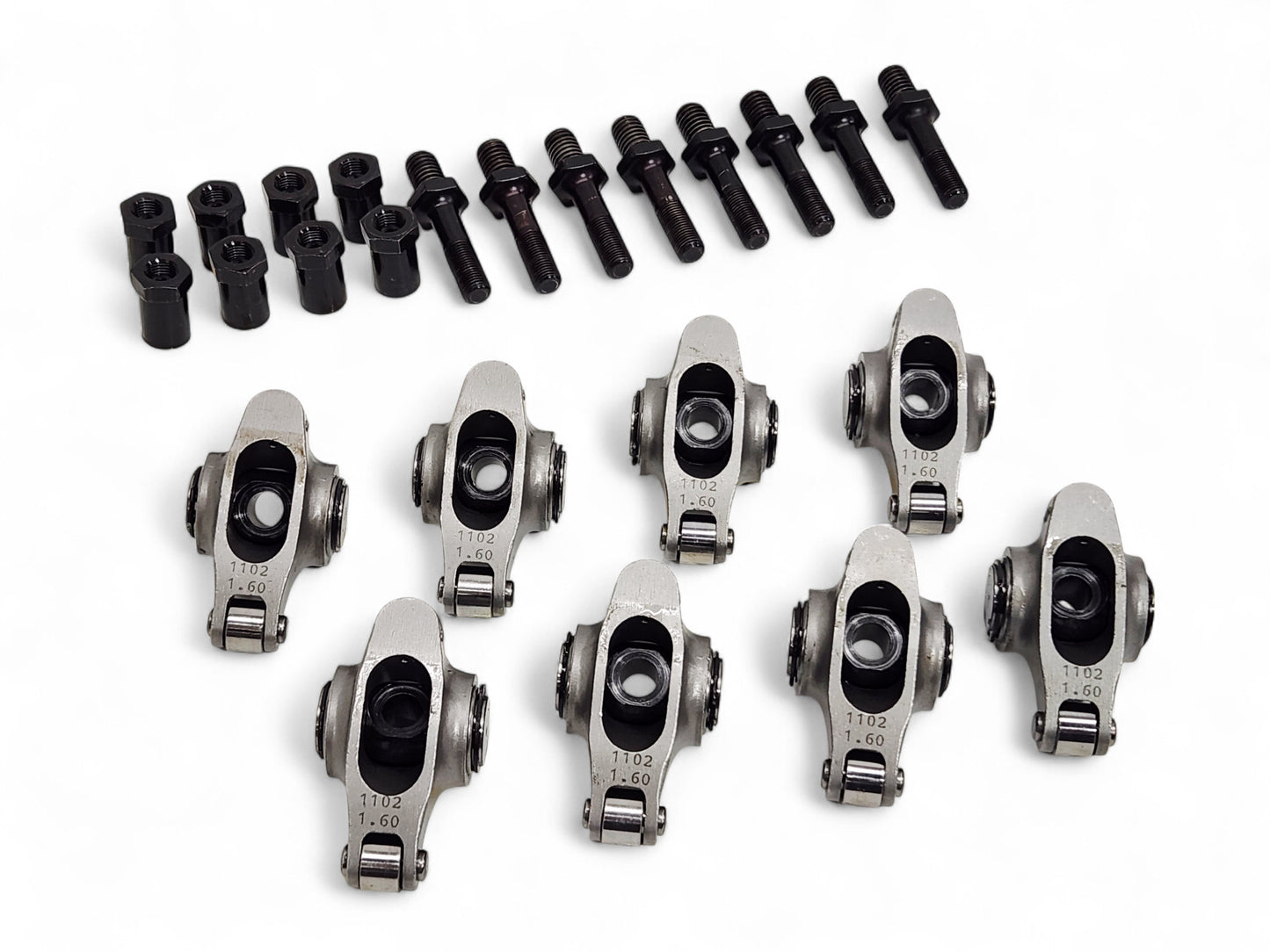 COMP Cams Roller Rocker Arms 1102 Chevy Small Block 1.6 Ratio 3/8 Stud - Lot of 8