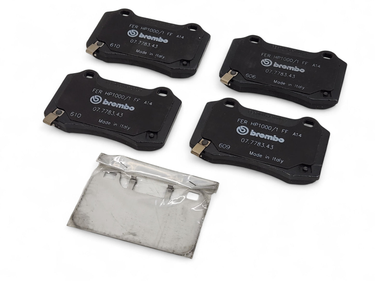 CTS-V Camaro SS ZL1 Brembo Rear Disc Brake Pad Set OEM GM 89047744