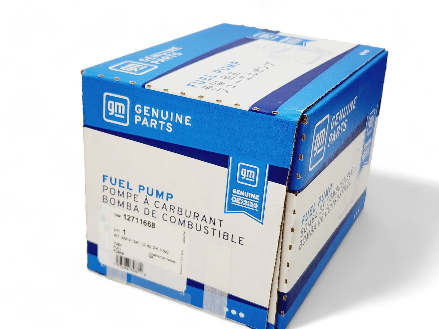 Camaro Corvette CTS-V 6.2L LT4 LT5 High Pressure Fuel Pump OEM GM 12711668