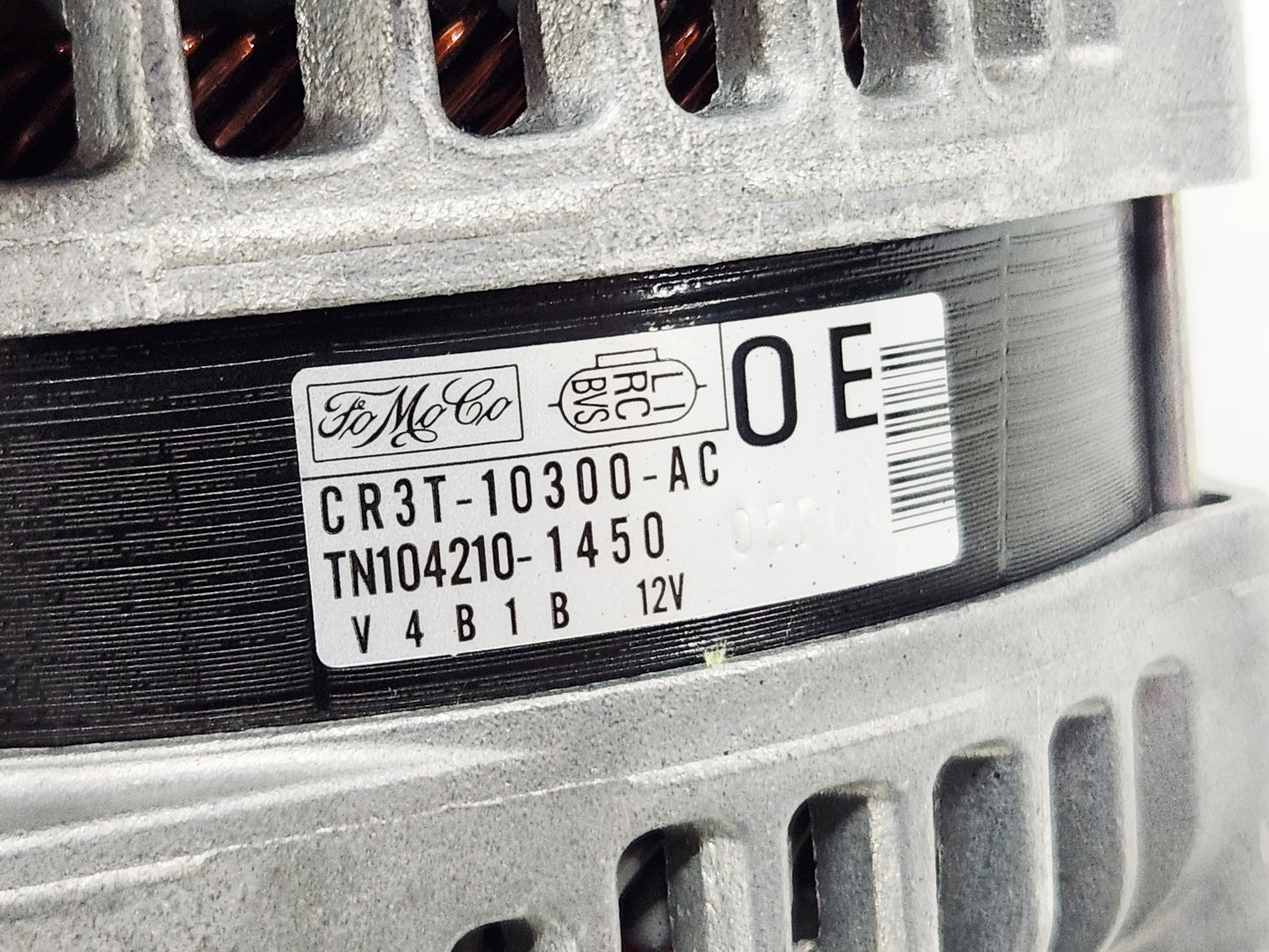 2012-2013 Ford Mustang Alternator 5.0L V8 BOSS 302 M/T Motorcraft OEM GL-8661