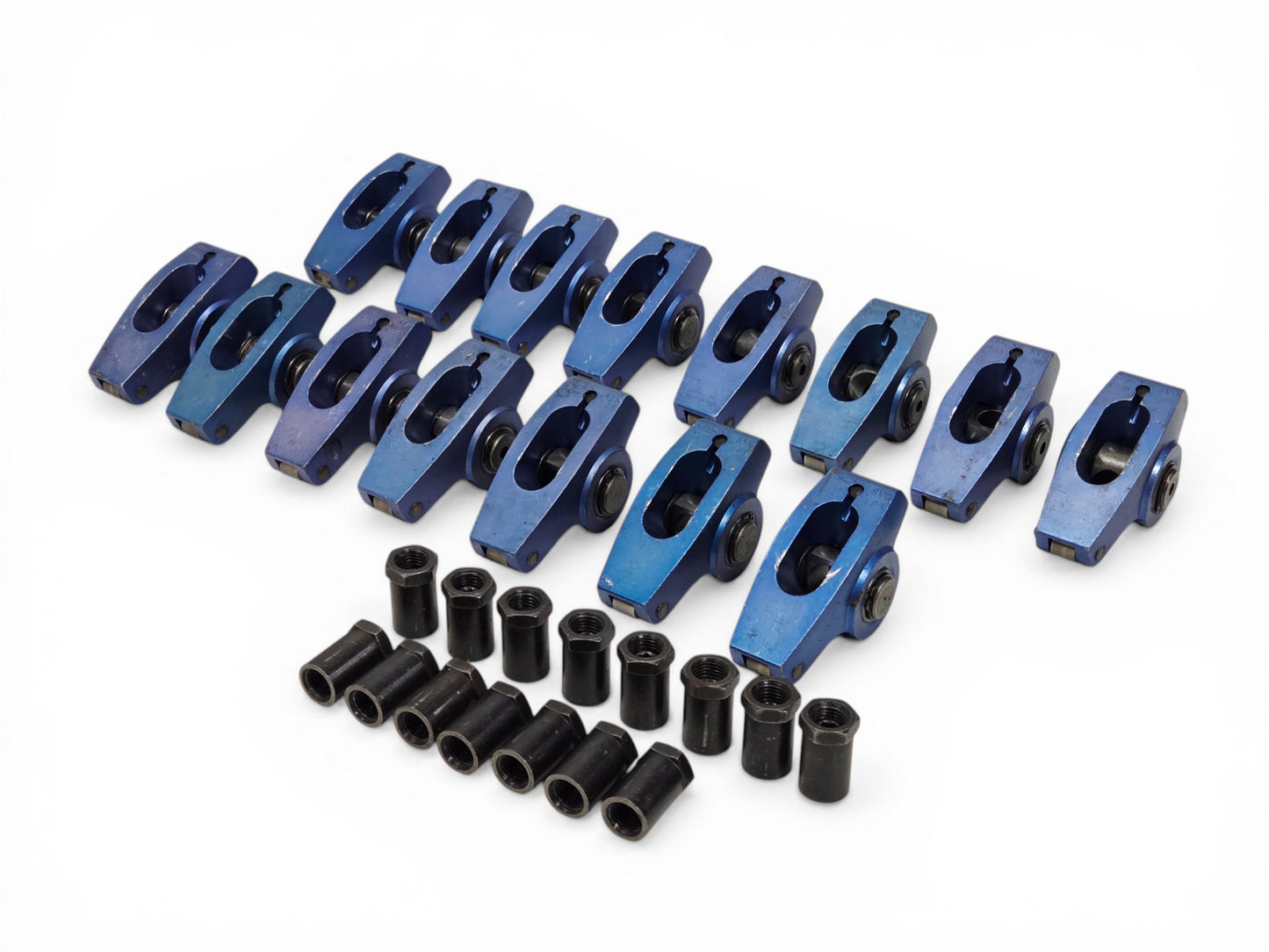Ford Racing 302 351 1.65 Stud Mount Roller Rocker Arms with Locks -Lot of 15