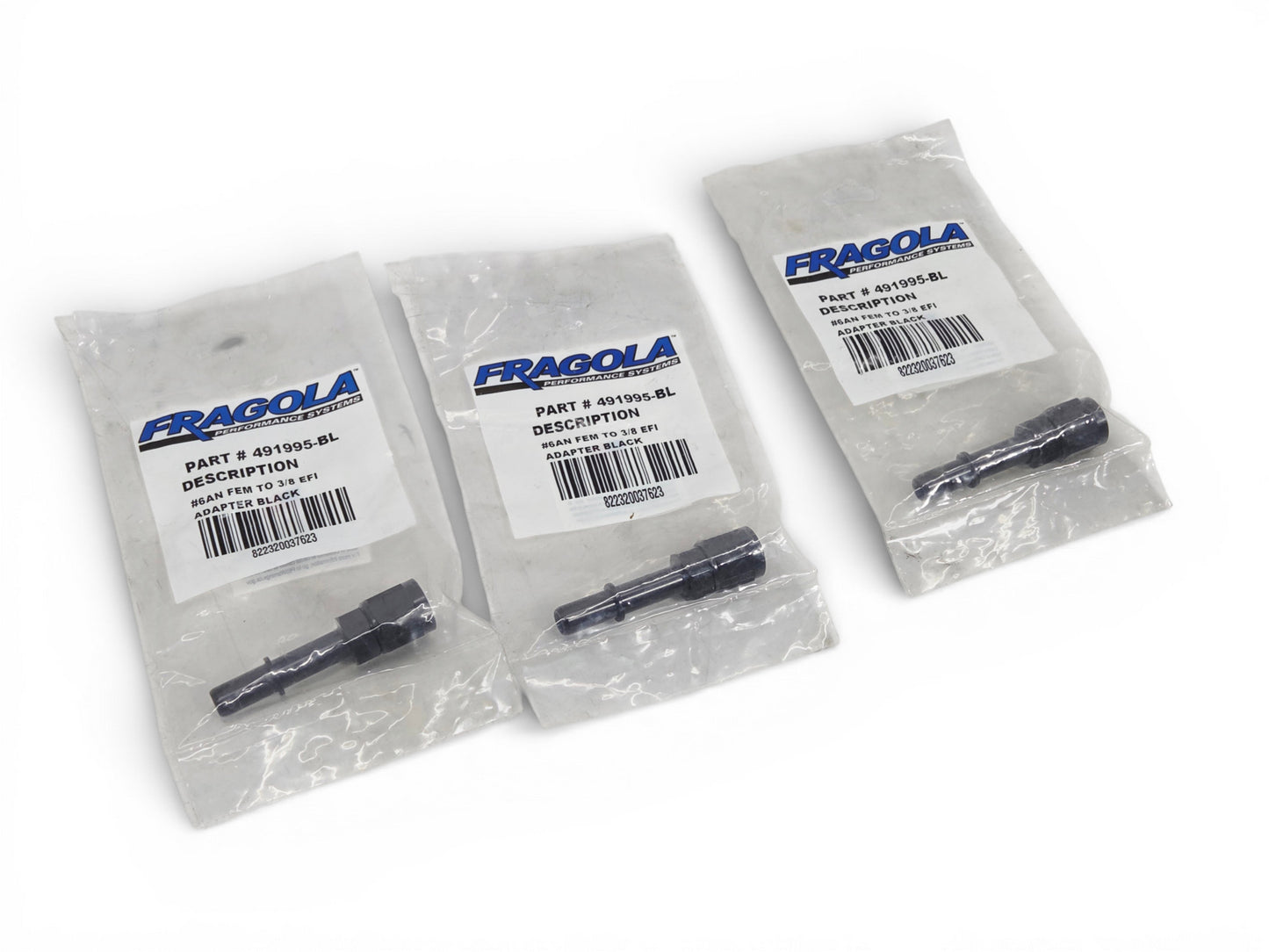 Fragola Performance Systems EFI Adapter Fittings 491995-BL - Lot of 3
