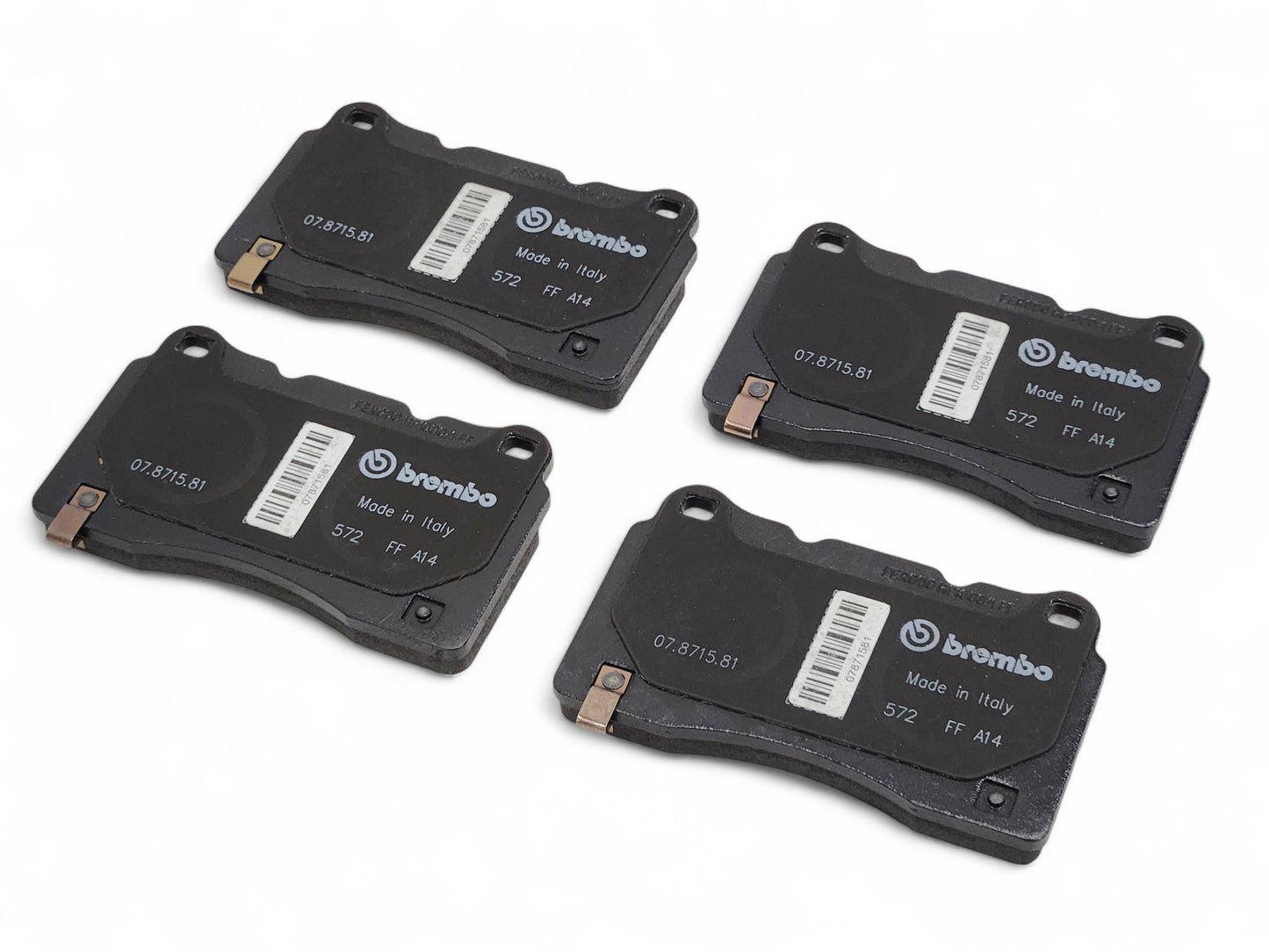 GM Genuine Parts 22791925 Disc Brake Pads 171-1107 Brembo 07.8715.81