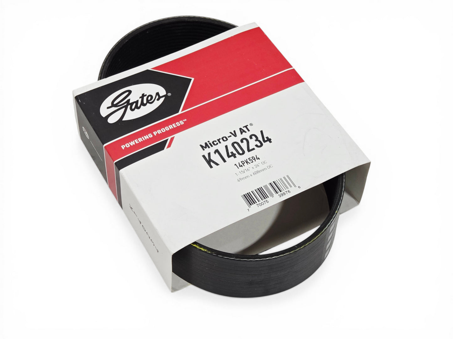 Gates RPM High Performance 14 Rib 23.4" V Ribbed Belt K140234