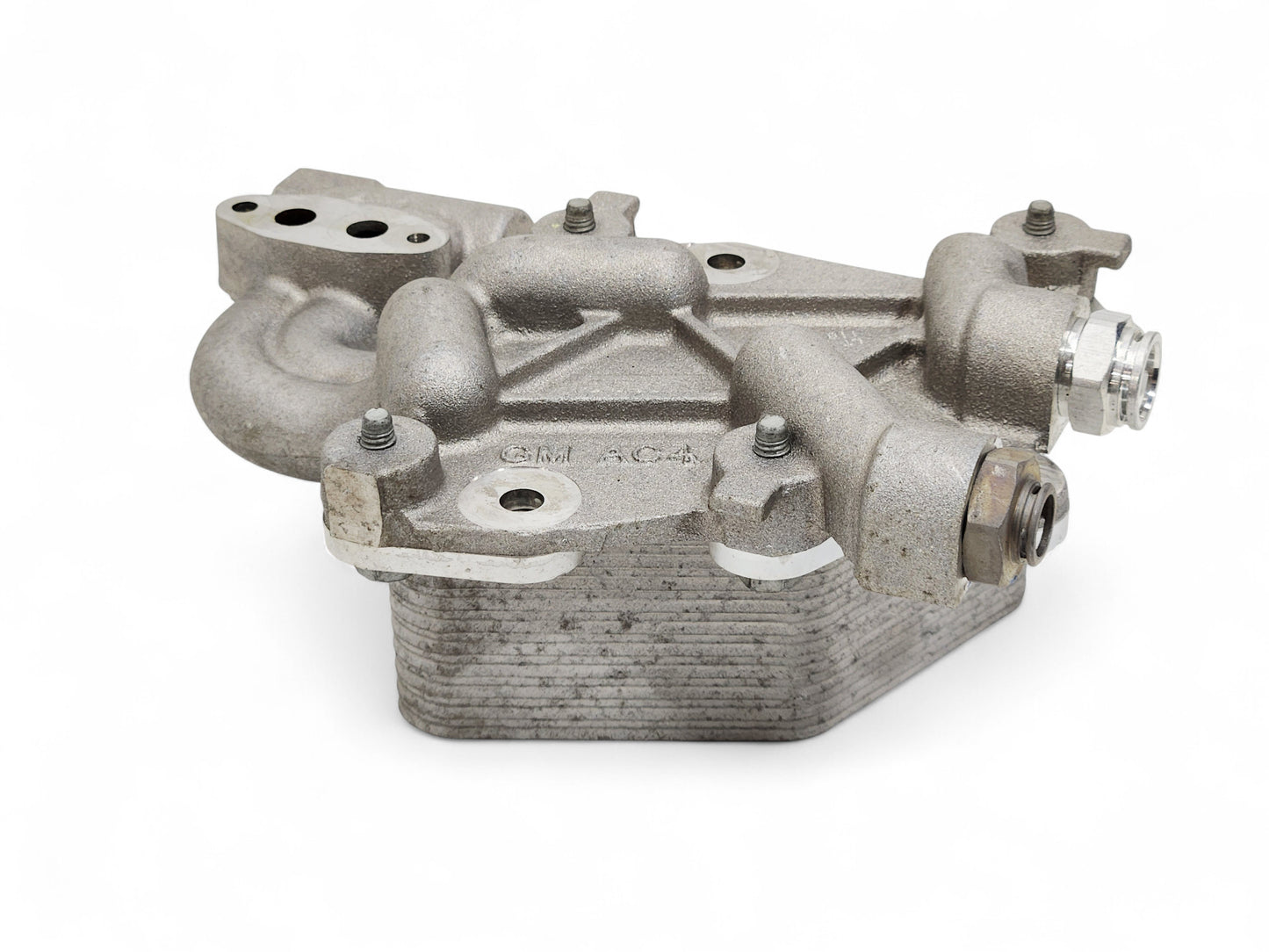 LSA Camaro ZL1 Cadillac CTSV Engine Oil Cooler Bracket with Core OEM GM