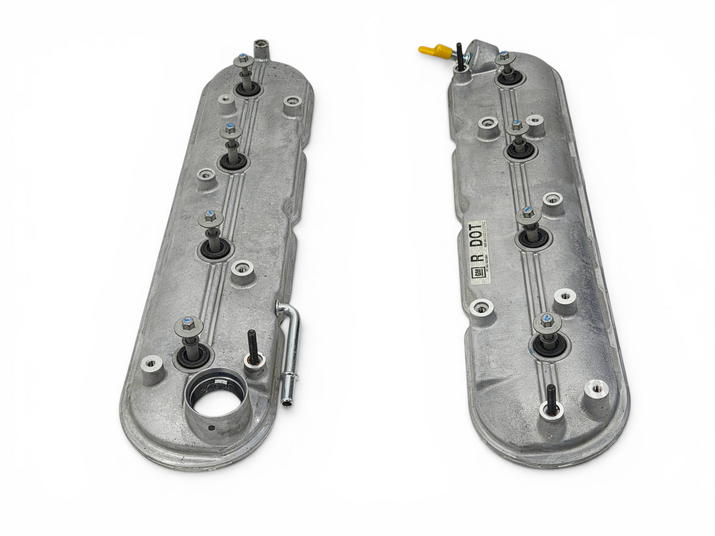 LS LS3 Gen IV Rocker Arm Valve Covers with bolts OEM GM - Crate Engine Takeoffs