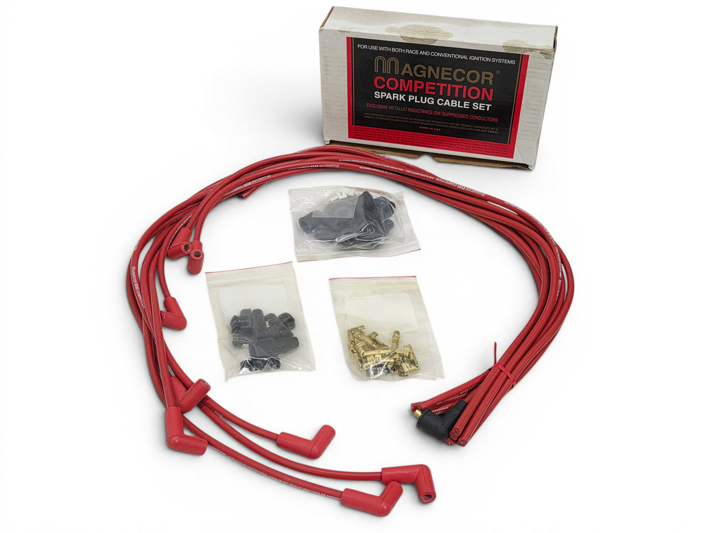 Magnecore Universal V8 Spark Plug Wire Set KV85 8.5mm