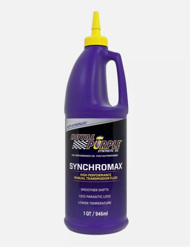 Royal Purple 01512 Synchromax Manual Transmission Fluid - 1 Quart