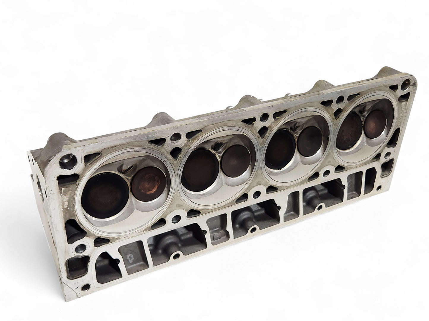 Set Of Two GM LS2 LS6 Gen III Gen Cylinder Head 243 W/ Valves And Springs
