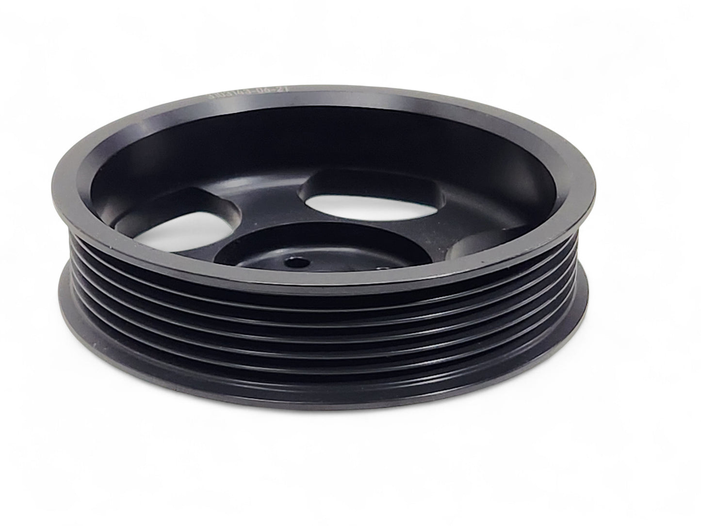 Whipple 6 rib 4.625" 5 Bolt Snout Supercharger Pulley Black SCP-64625-5