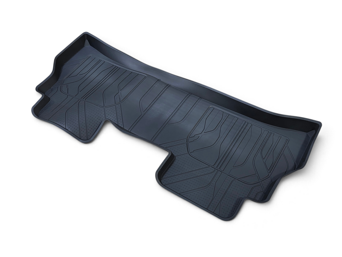Send it Auto Parts OEM jet black all-weather rear seat floor liner for 2024-2025 Chevy Trax with textured grip