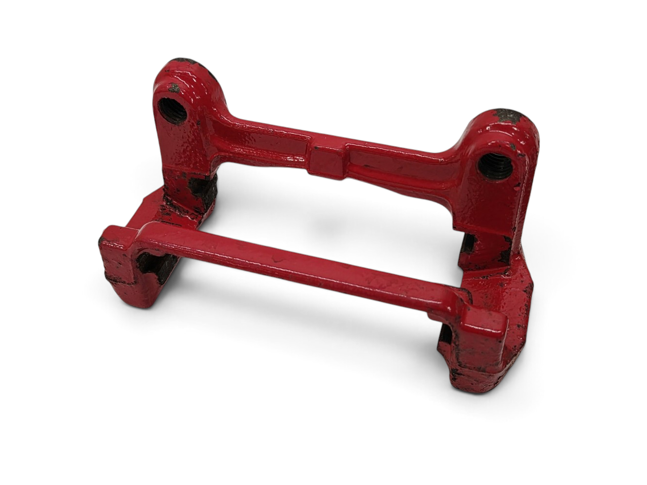 Send it Auto Parts OEM GM rear brake caliper bracket for 2001-2004 Corvette C5 with red painted finish