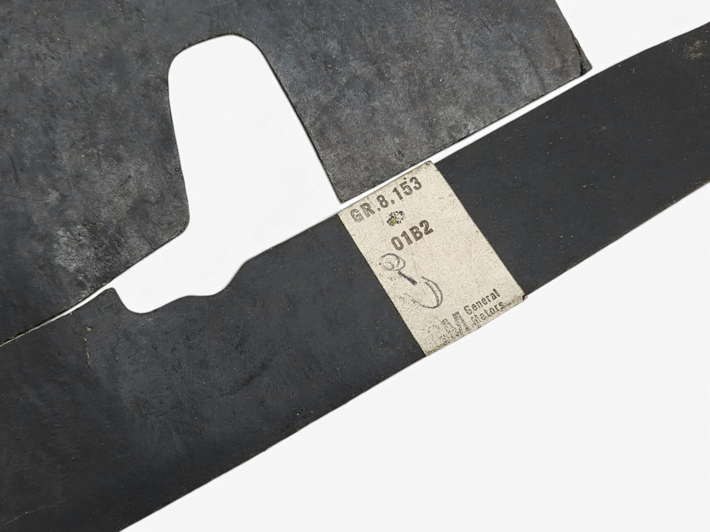 Send it Auto Parts OEM 1967 Corvette C2 inner fender dust shield with GM part number 3908199 label