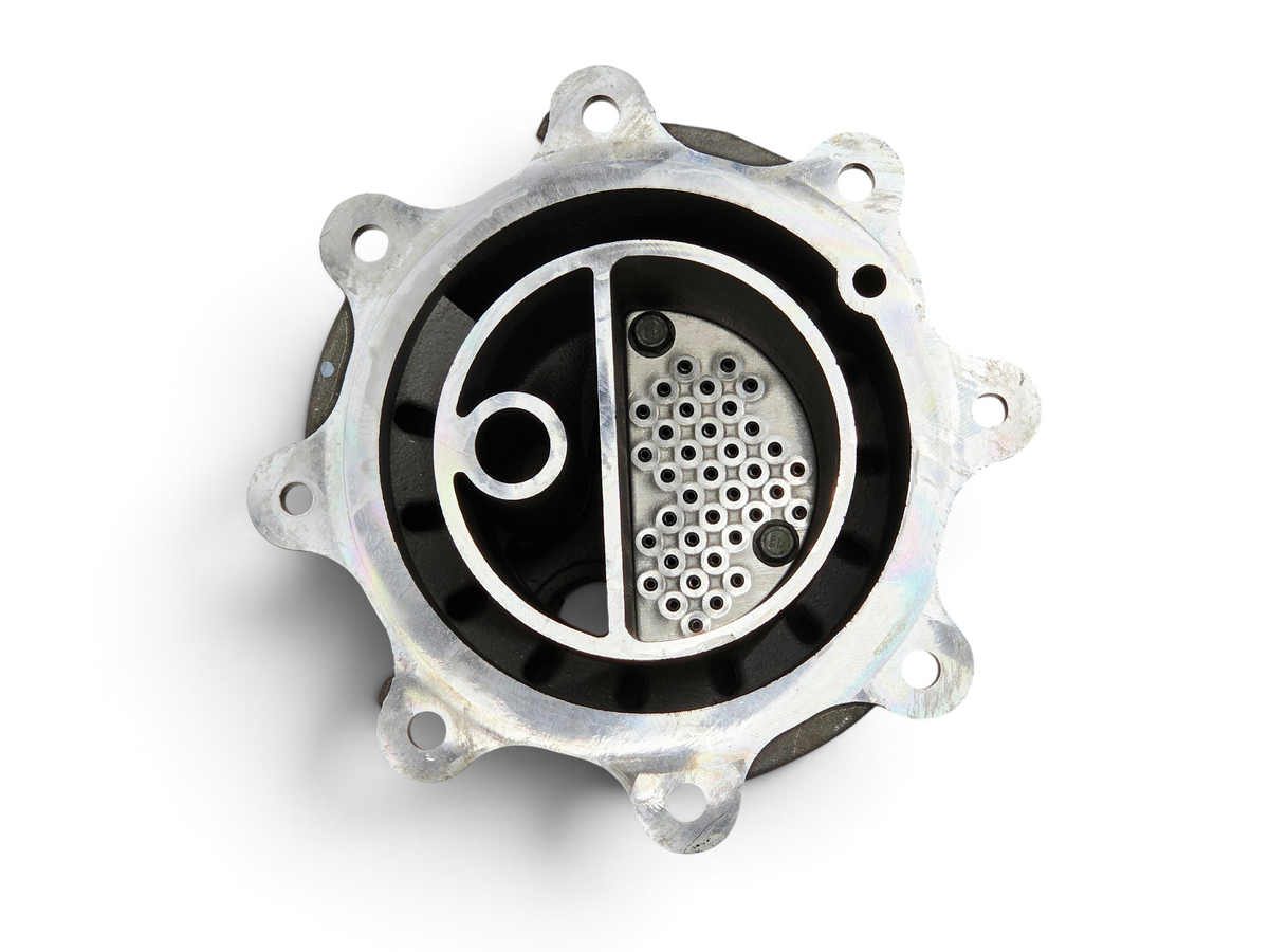 Send it Auto Parts OEM GM Corvette C6 LS7 dry sump tank top with pickup tube and internal baffle plate