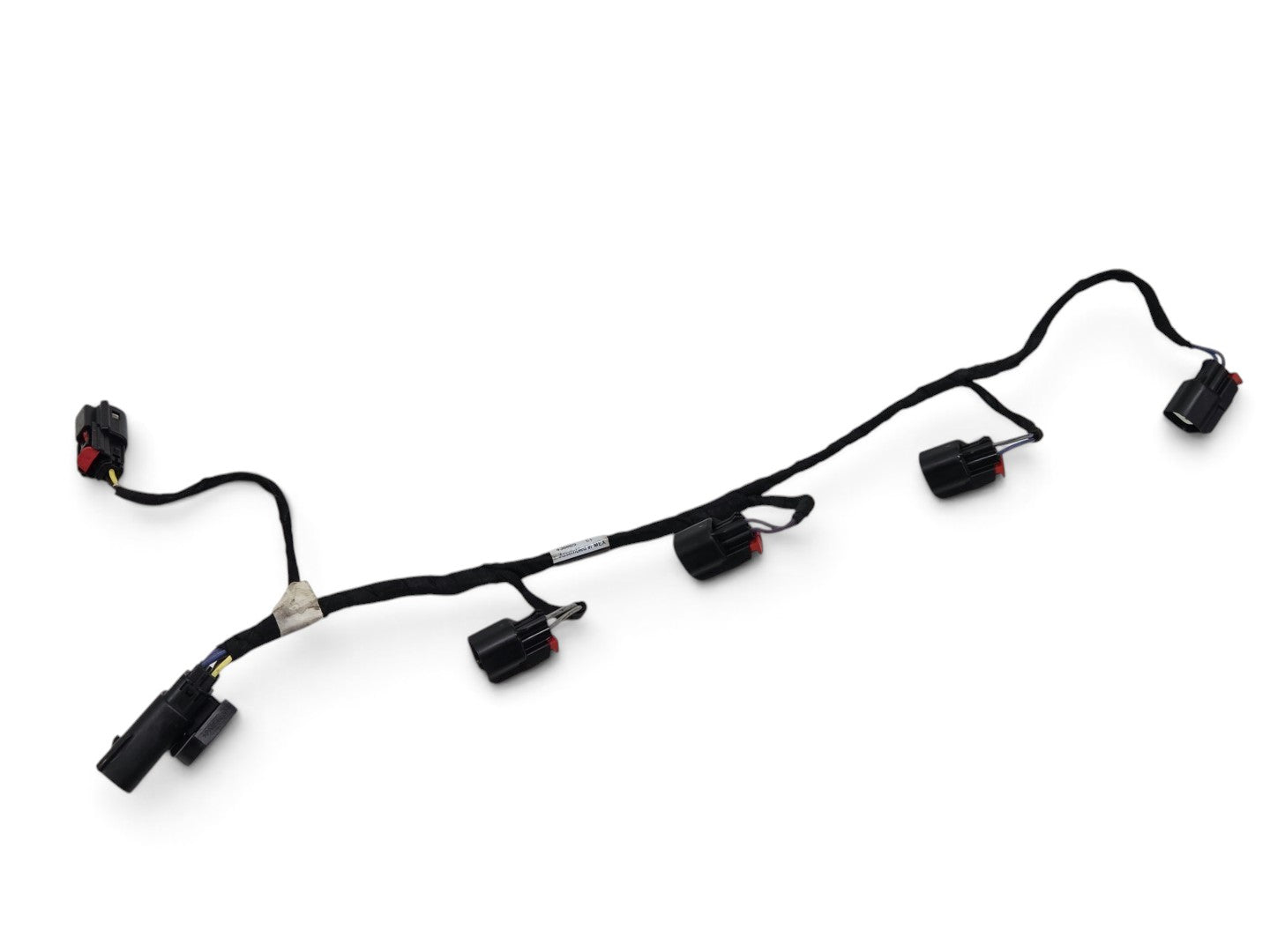 Send it Auto Parts OEM right fuel injector harness for GM L84 L87 L8T engines, featuring black wiring and connectors.
