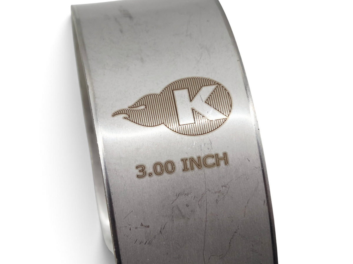 Send it Auto Parts Kooks 3 inch stainless steel band clamp for notched slip joint exhaust connections