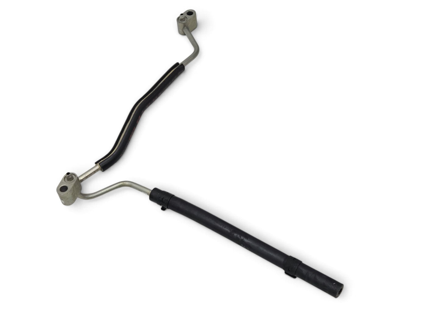 Send it Auto Parts genuine OEM GM LS3 engine steam coolant air bleed pipe tube with black rubber hose