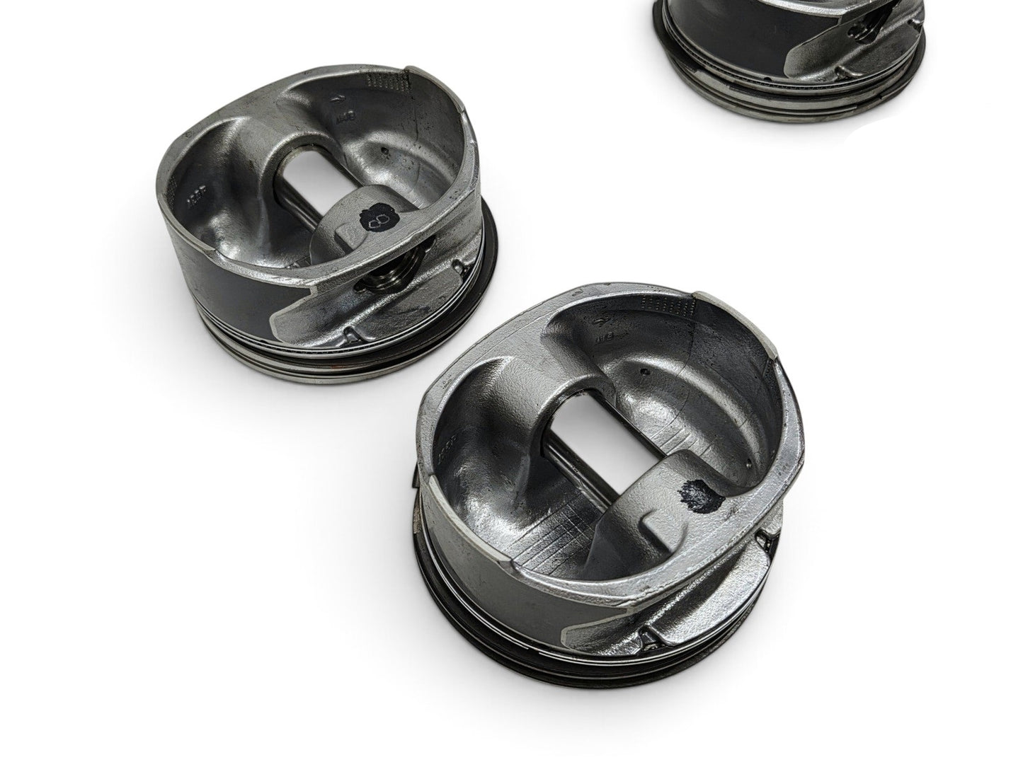 Set of 8 LS3 L92 L99 6.2L Flat Top Pistons OEM GM