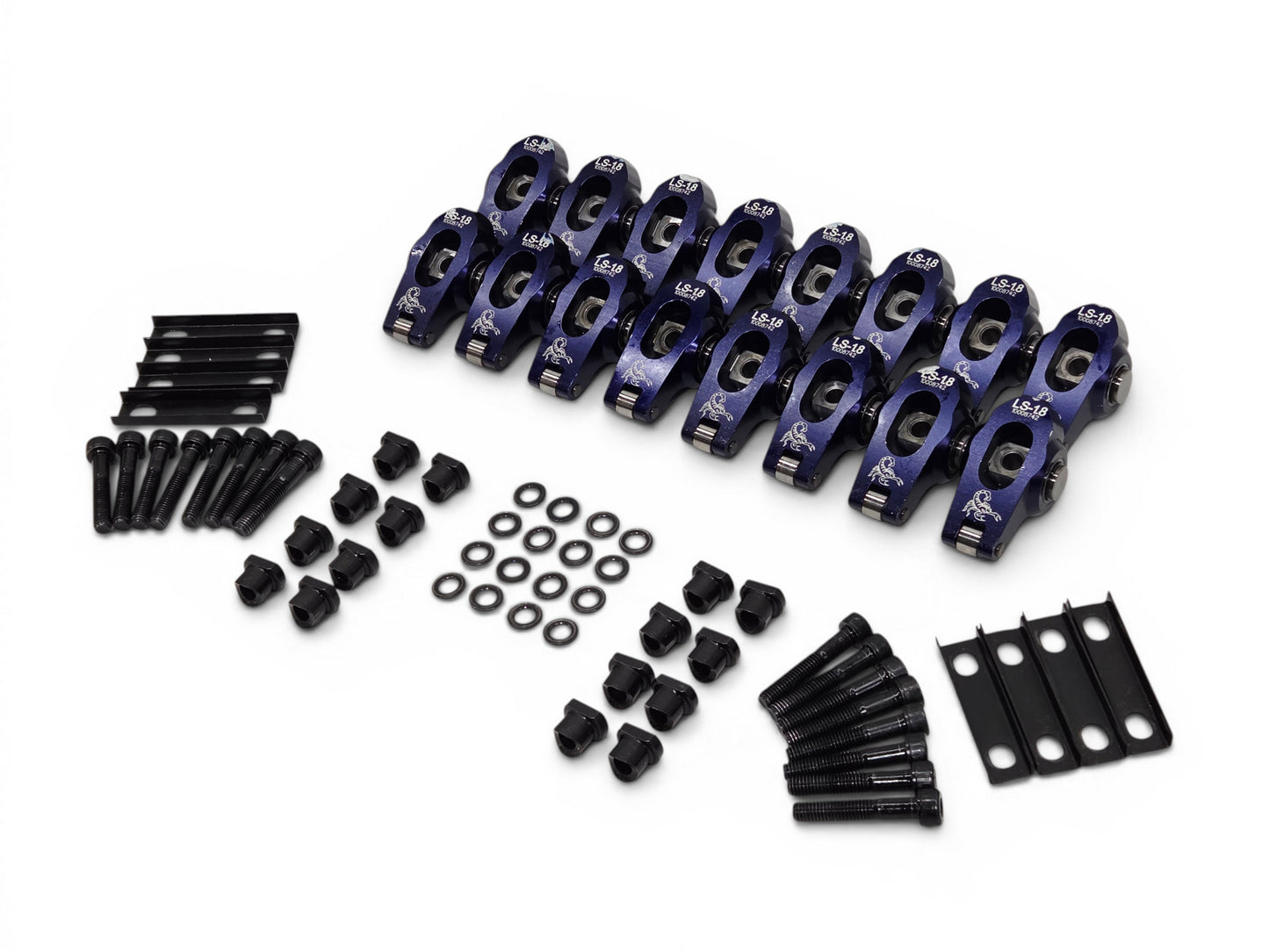 1.8 LS1 LS2 LS6 LS Race Series Rocker Arm 8mm Non Adjustable Scorpion