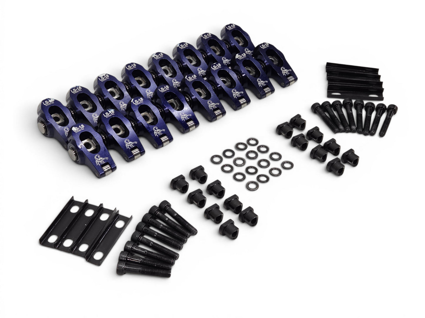 1.8 LS1 LS2 LS6 LS Race Series Rocker Arm 8mm Non Adjustable Scorpion