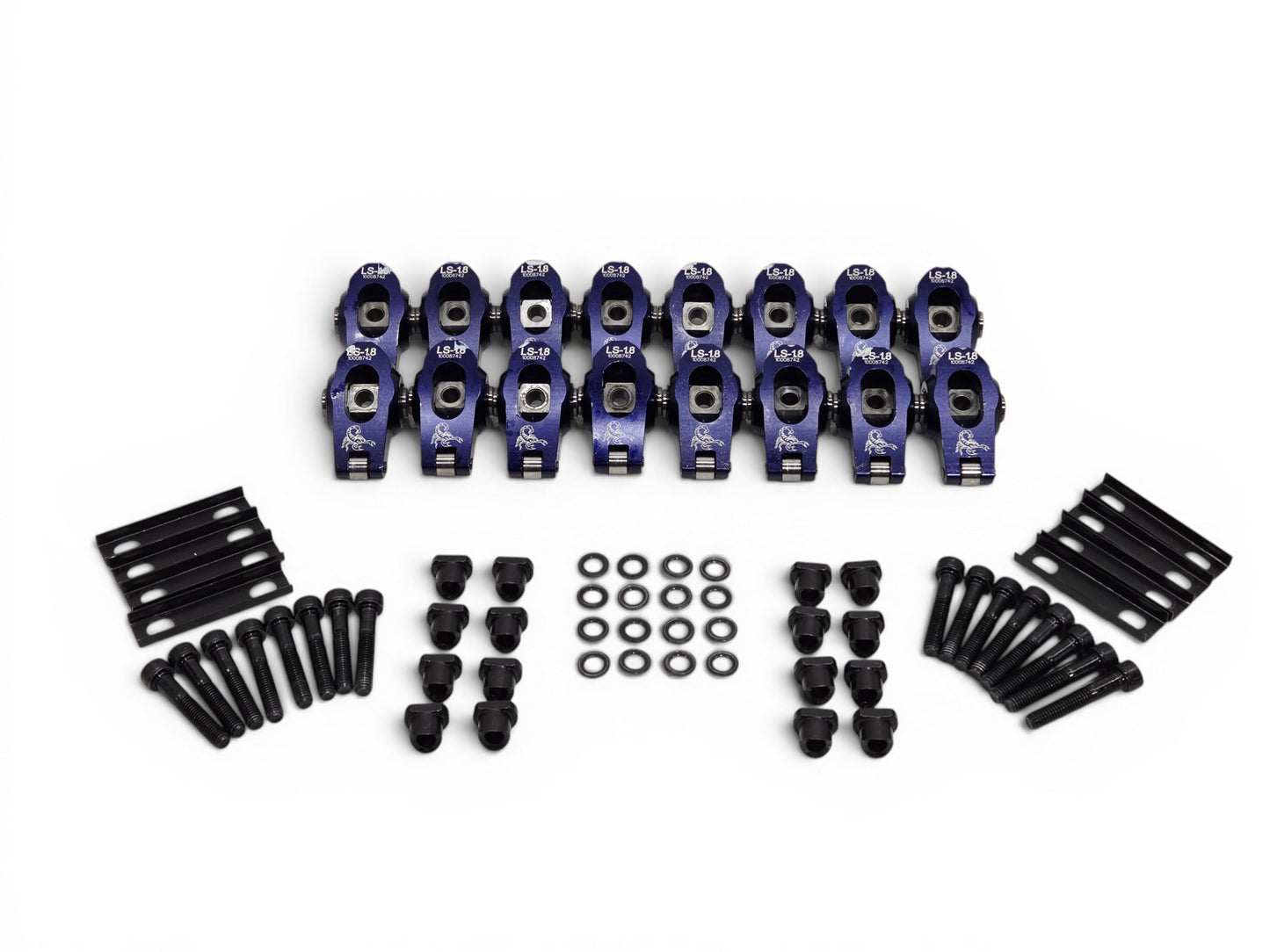 1.8 LS1 LS2 LS6 LS Race Series Rocker Arm 8mm Non Adjustable Scorpion